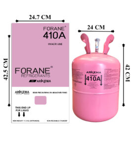 น้ำยาแอร์ R410A ยี่ห้อ Forane บรรจุเนื้อน้ำยา 11.3 KG. (ไม่รวมน้ำหนักถัง)