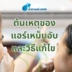 ต้นเหตุของแอร์เหม็นอับและวิธีแก้ไข