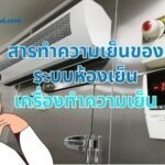 สารทำความเย็นของระบบห้องเย็นและเครื่องทำความเย็น